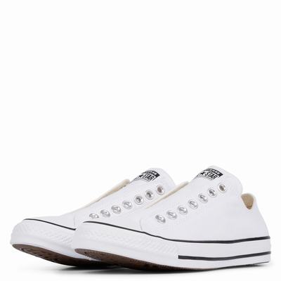 Converse Chuck Taylor All Star Slip Low-Top - Naisten Tennarit - Valkoinen/Mustat